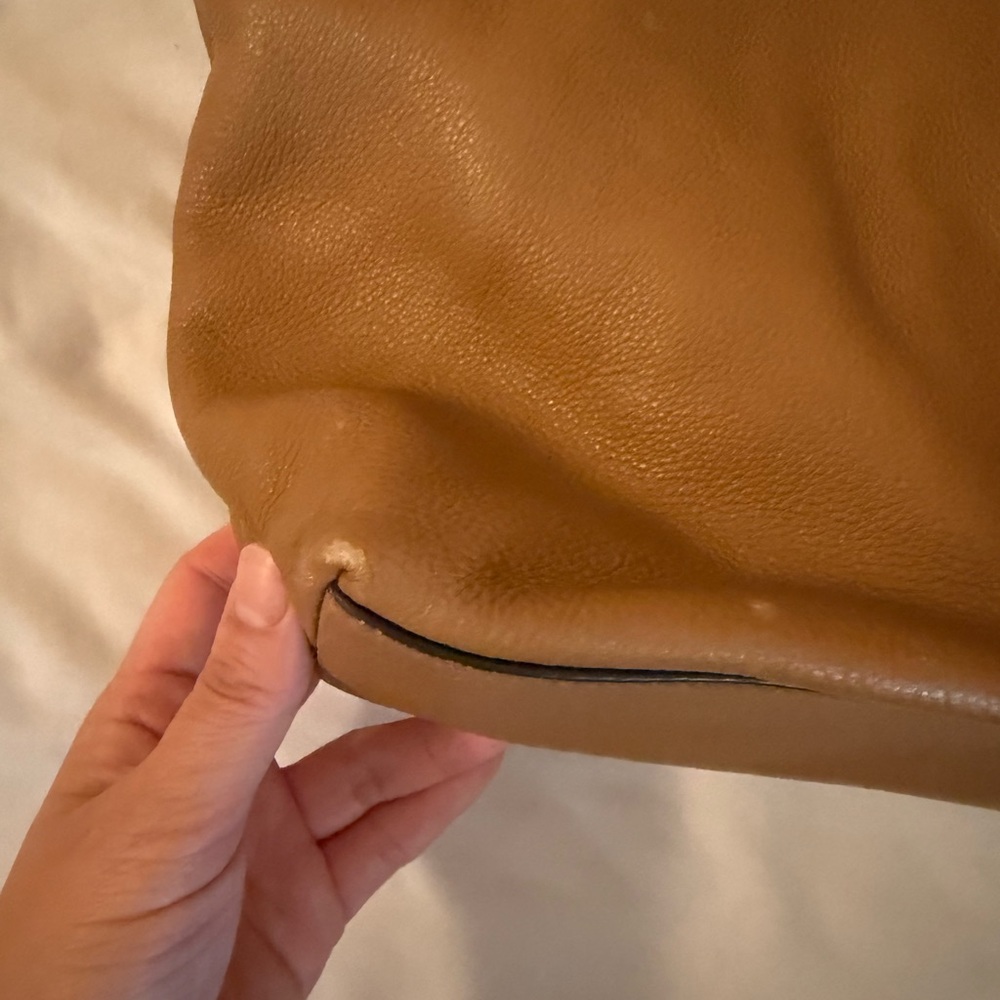 Tory Burch Brown Leather Tote Bag - Picture 2 of 8